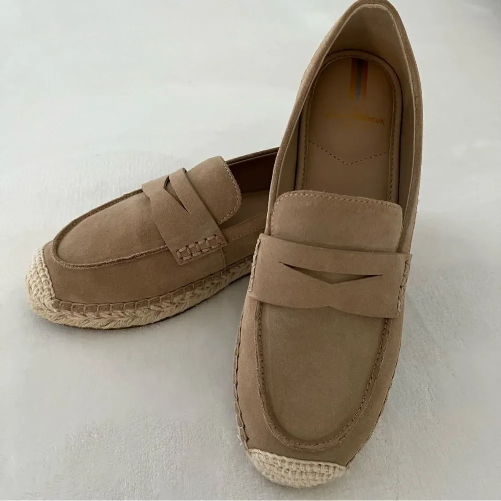 Sam Edelman Tan Espadrille Flats - Picture 4 of 12